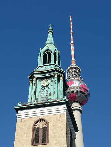 Fernsehturm und Marienkirche