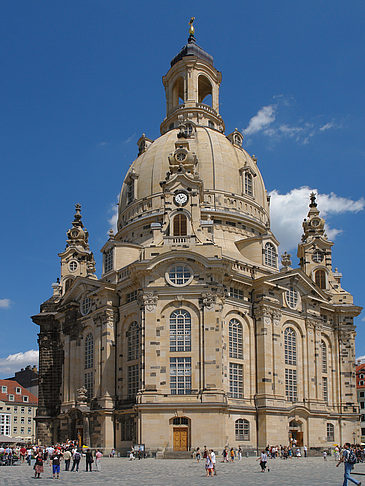 Foto Frauenkirche und Neumarkt - Dresden