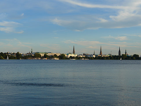 Außenalster Panorama Foto 
