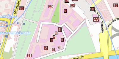 Stadtplan Kreml