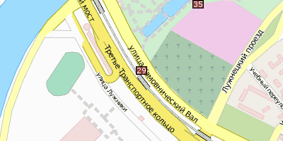 Nowodewitschi-Friedhof Stadtplan