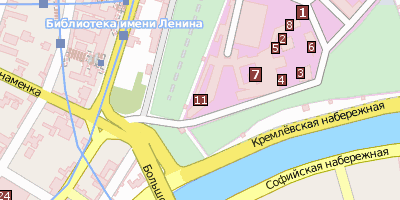 Rüstkammer des Moskauer Kremls Moskau Stadtplan